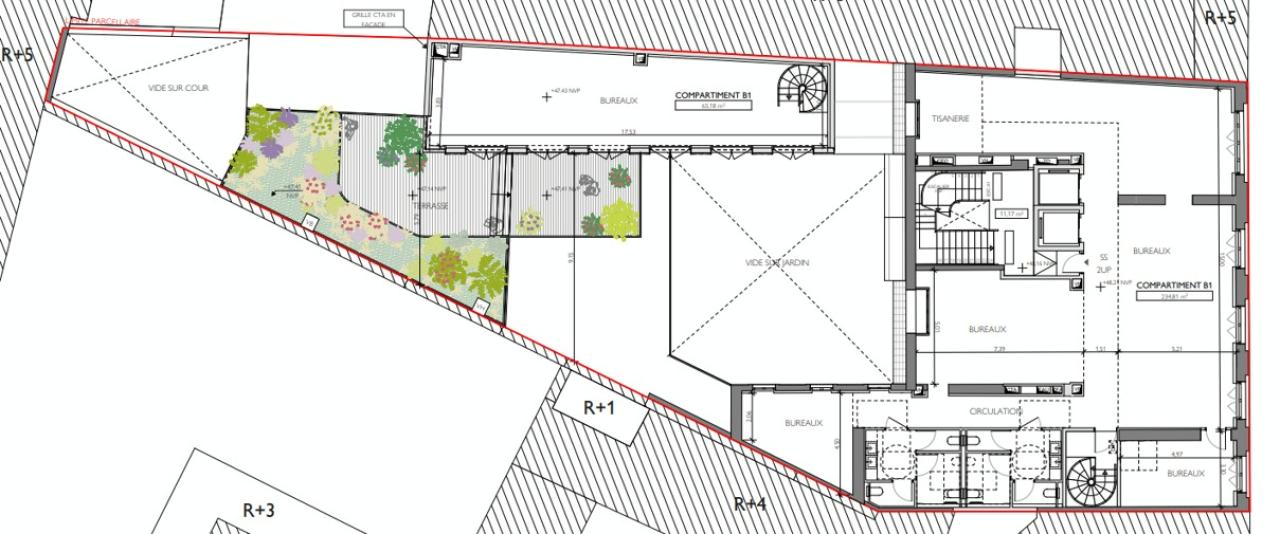 Bureau Paris 2602m² Location bureau Paris OLBUR2205002 22